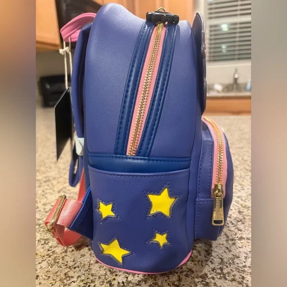 NWT Loungefly Coraline Seeing Stone Glow-In-The-Dark Stars Mini Backpack - Picture 2 of 9